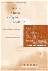 Jesus Is a Rock in a Weary Land SATB choral sheet music cover